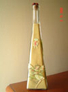 Botella decorada