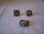 Pendientes y anillo